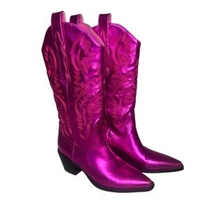 Billini Danilo Women's Pink Western Boots Size 7